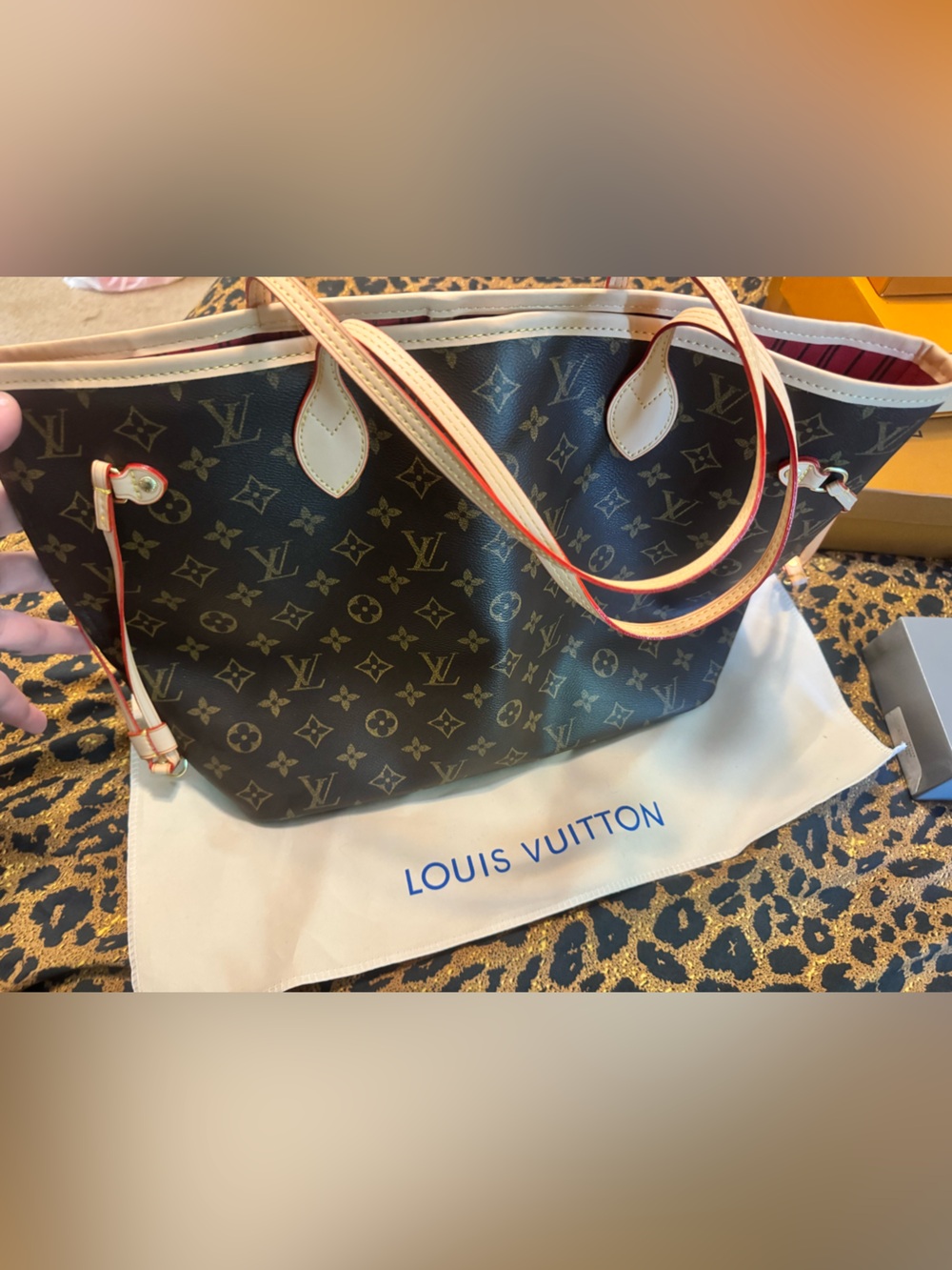 Louis Vuitton Monogram Tote Bag
